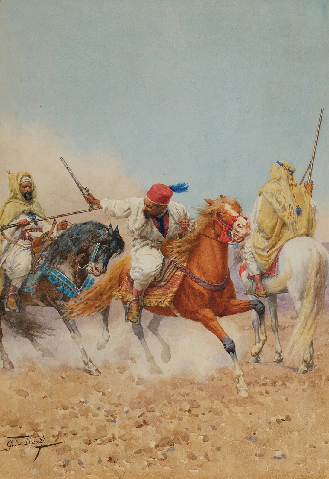 The Charge av Giulio Rosati