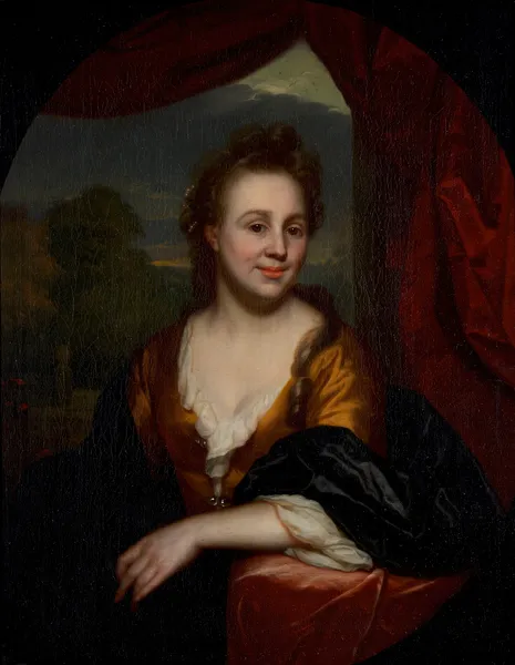 Portrait of an unknown woman av Godfried Schalcken