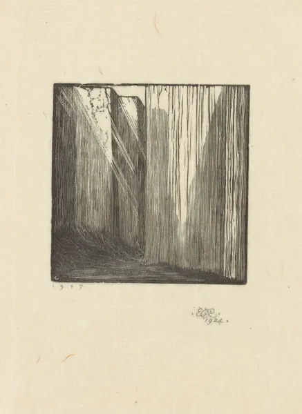 Stage scene av Edward Gordon Craig