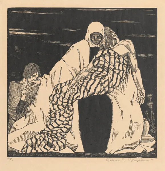Pieta (Mater Dolorosa) av Wiktoria Goryńska