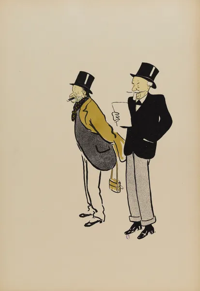 Comte Henri Delamarre et vicomte de La Redorte av Georges Goursat (Sem)