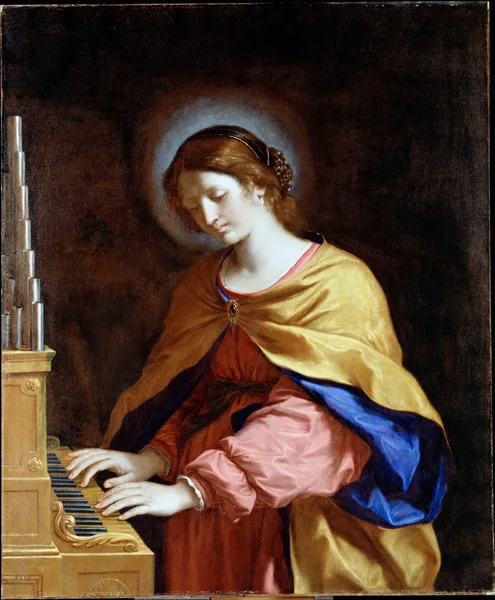 St. Cecilia av Guercino