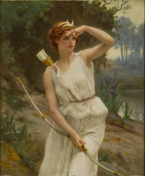 Diana the Huntress av Guillaume Seignac