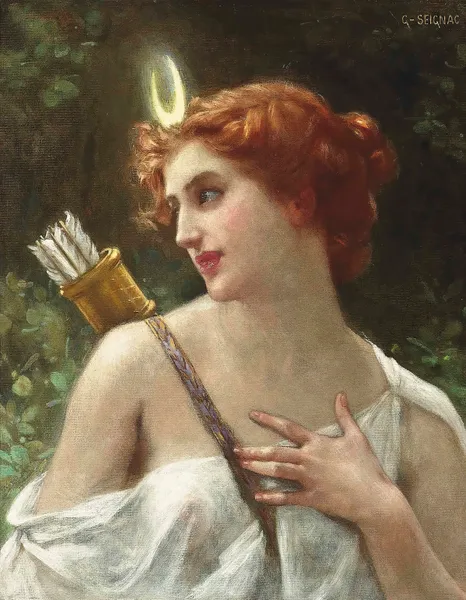 Diana the Huntress av Guillaume Seignac