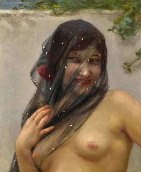 Odalisque av Guillaume Seignac