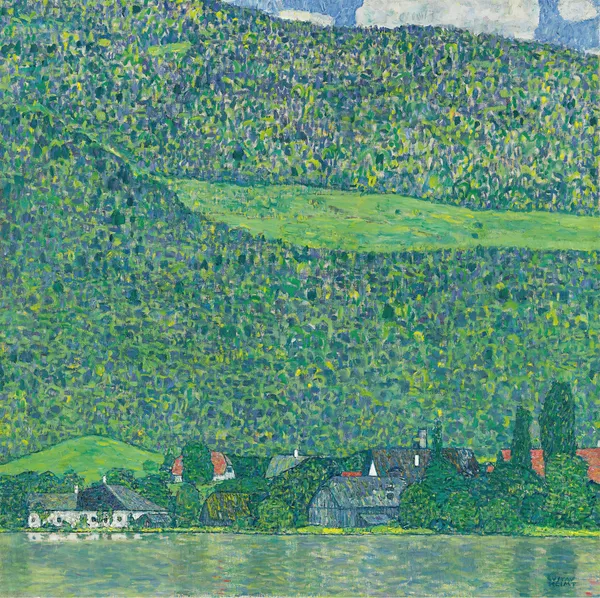 Litzlberg am Attersee av Gustav Klimt