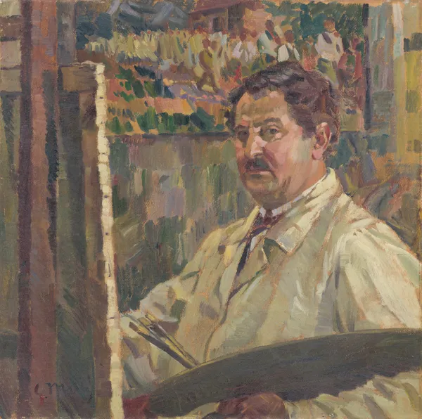 Self-Portrait av Gustáv Mallý