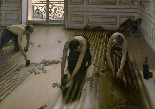 The Floor Planers av Gustave Caillebotte