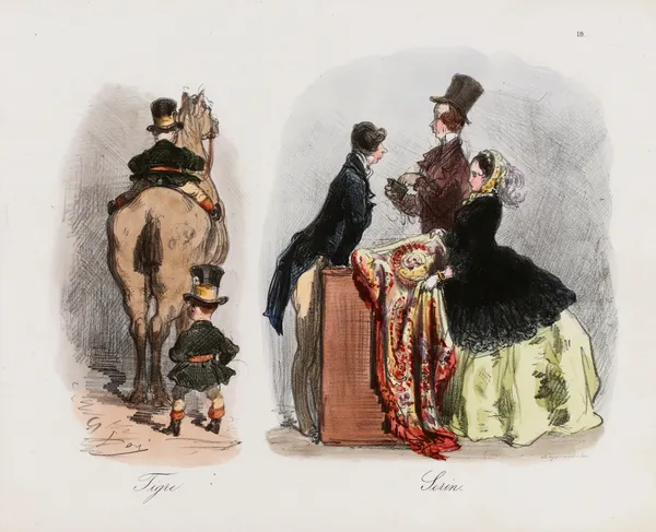 La ménagerie parisienne (Premier tirage) Pl.20 av Gustave Doré