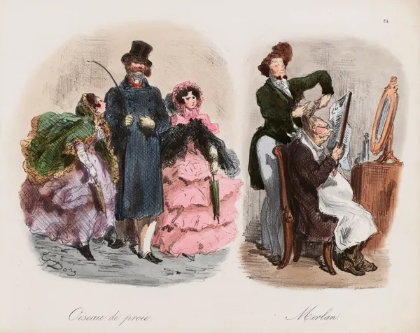 La ménagerie parisienne (Premier tirage) Pl.25 av Gustave Doré
