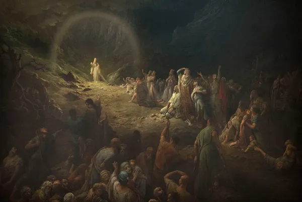 La Vallée des larmes av Gustave Doré