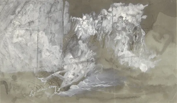 Wolk waarin figuren zweven av Gustave Doré
