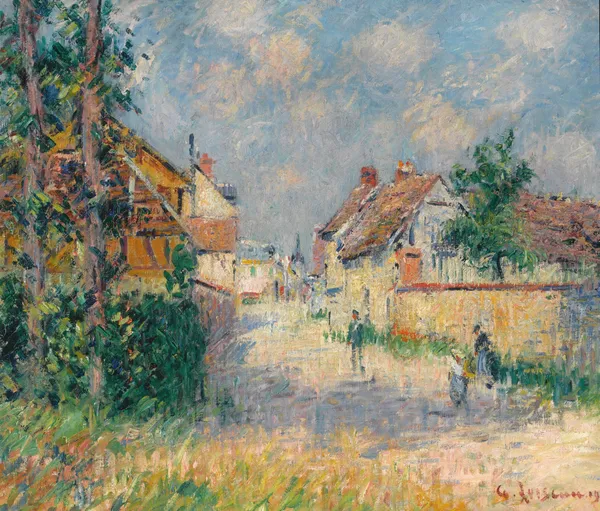 Rue À Saint-Cyr-Du-Vaudreuil av Gustave Loiseau