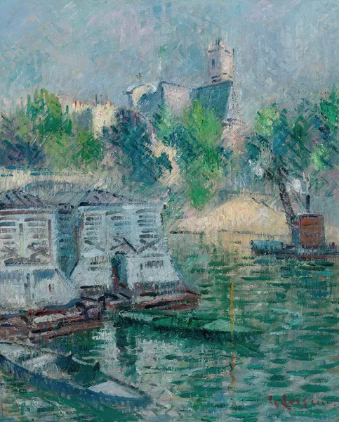 Saint-Gervais, Paris av Gustave Loiseau