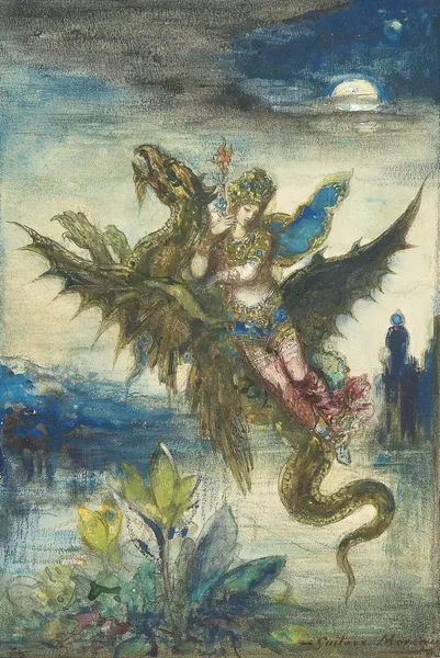 Dream Of The Orient av Gustave Moreau