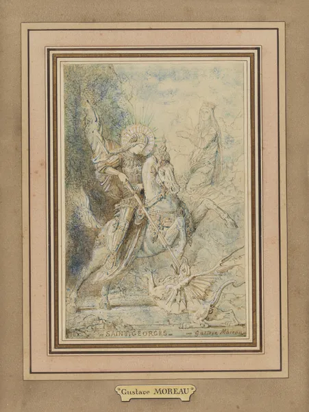 Sankt Georg av Gustave Moreau