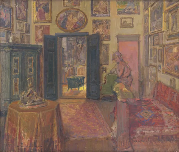 Atelier av Elemír Halász-Hradil