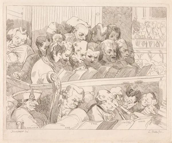 A Choral Band av John Hamilton Mortimer