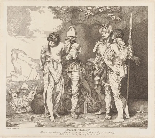 Banditti Returning av John Hamilton Mortimer