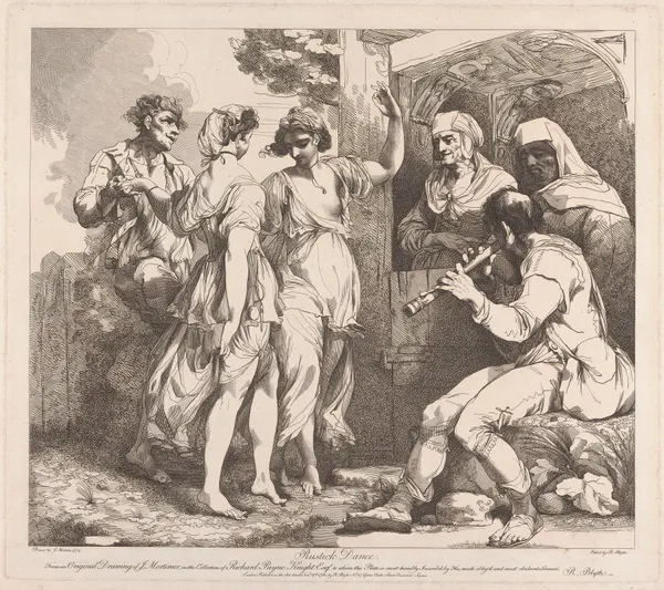 Rustick Dance av John Hamilton Mortimer