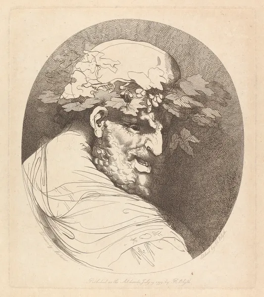 Silenus av John Hamilton Mortimer