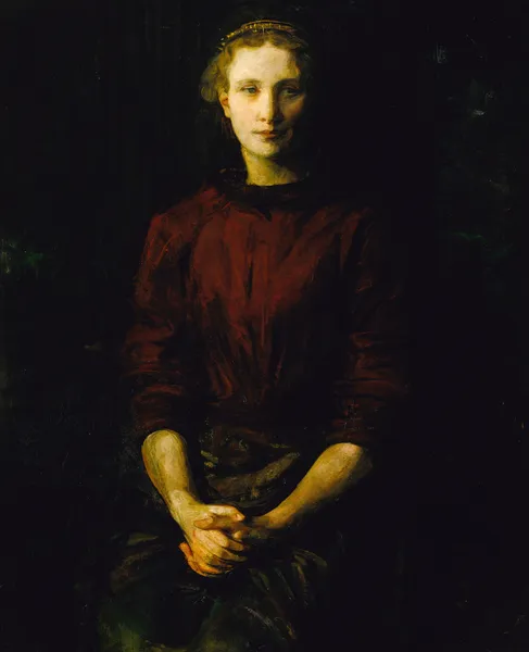 Portrait of a Lady (Mrs. William B. Cabot) av Abbott Handerson Thayer
