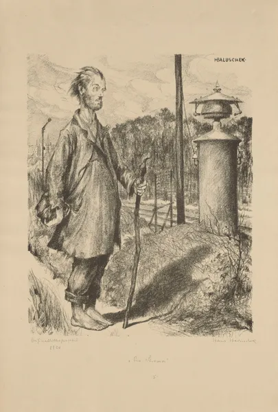 Ein Stromer av Hans Baluschek