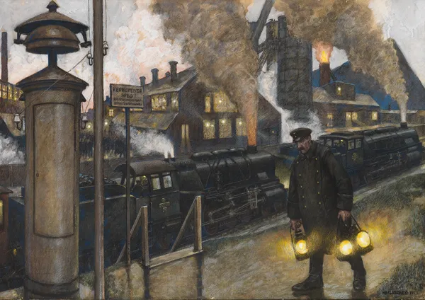 Eisenwerk av Hans Baluschek
