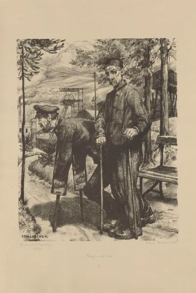 Invalides av Hans Baluschek