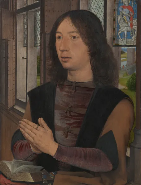 Maarten van Nieuwenhove av Hans Memling