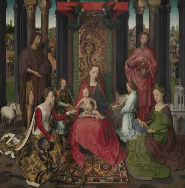 Virgin with the Child Jesus av Hans Memling