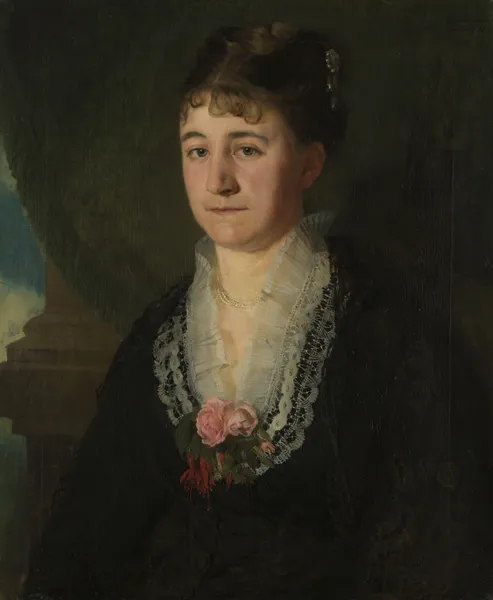 Karen Nielsen, f. Wedel Jarlsberg av Harriet Backer