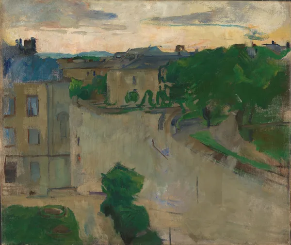 View from my Balcony, Hansteensgate av Harriet Backer