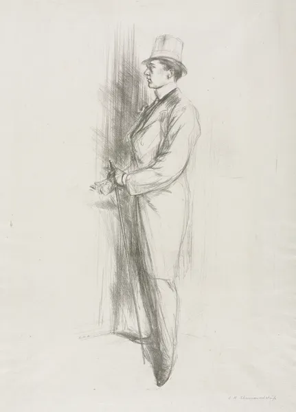 Sir Max Beerbohm av Charles Haslewood Shannon