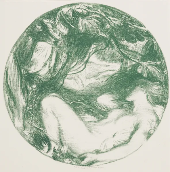 The woodnymph av Charles Haslewood Shannon