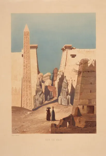 Vue de face (Front view) av Hector Horeau