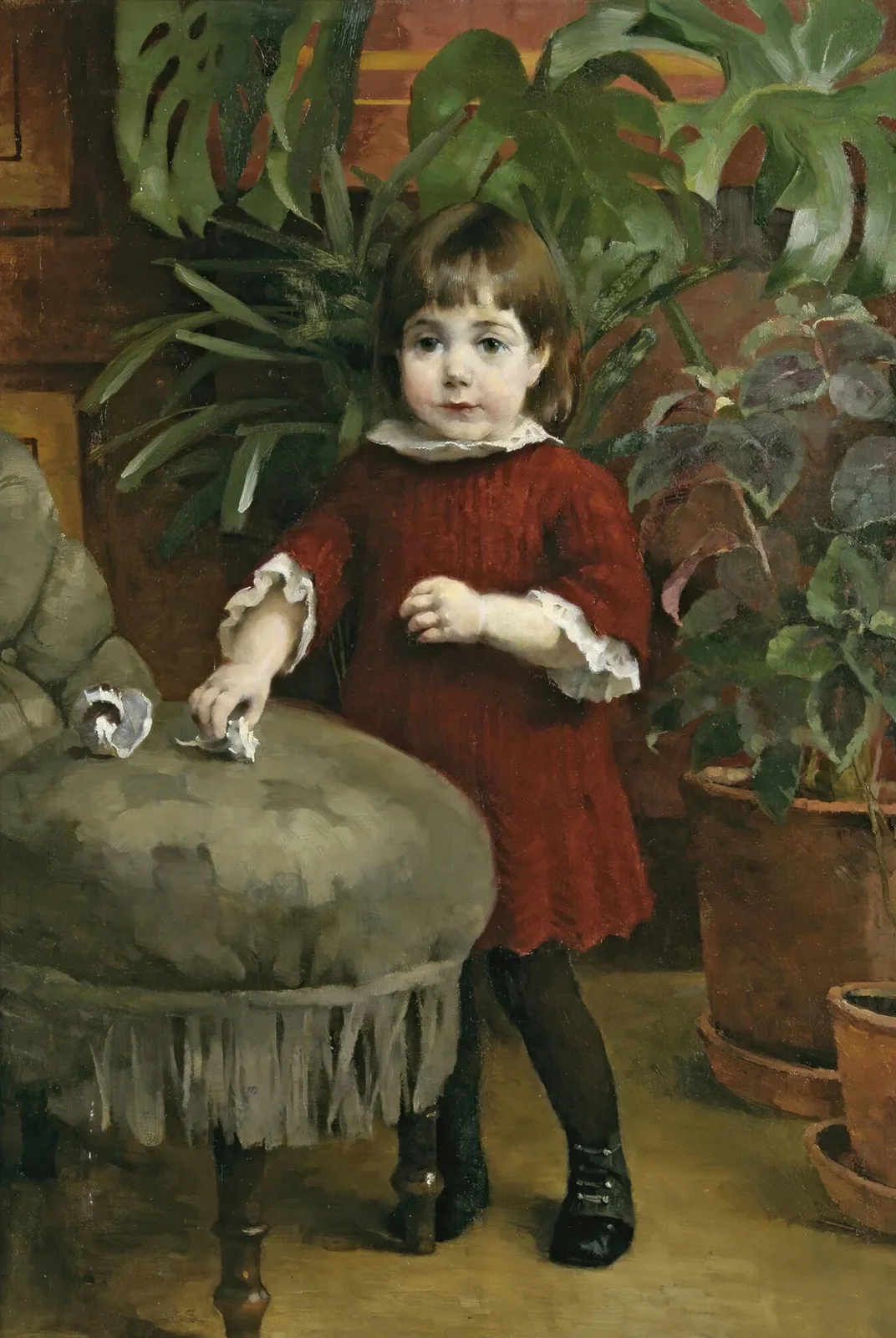 Little Gudrun av Helene Schjerfbeck