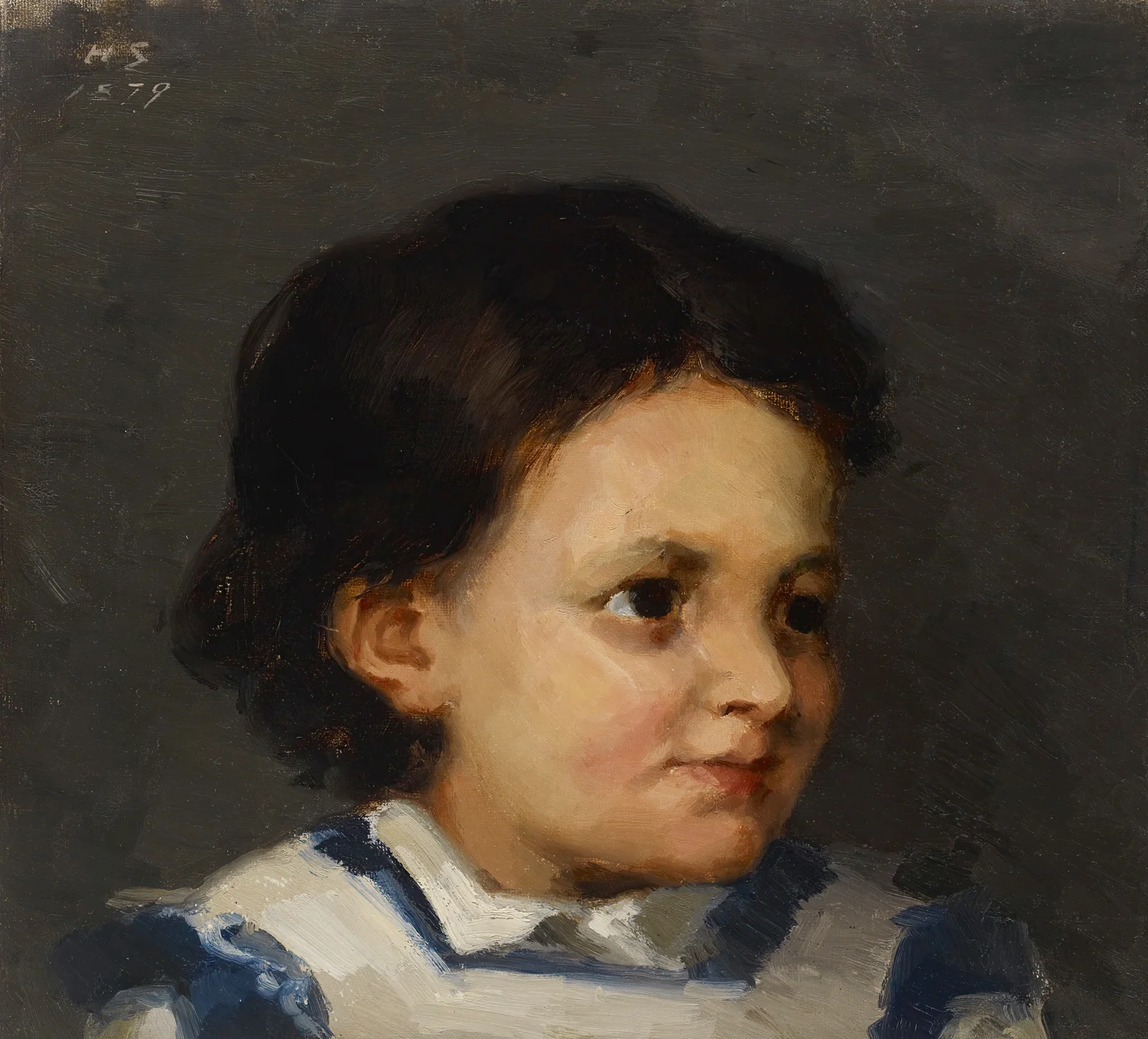 Little Liisa av Helene Schjerfbeck