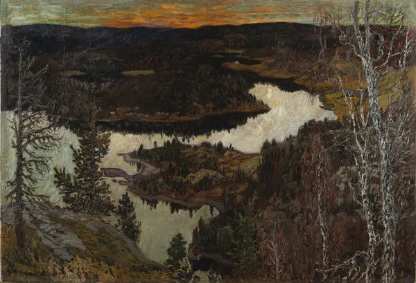 Autumn, Nordingrå av Helmer Osslund