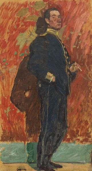 he Cadet. Portrait Study av Helmer Osslund