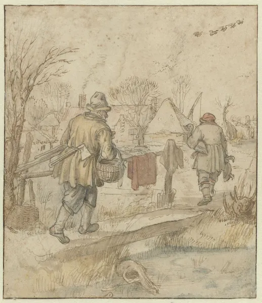 Return of the Duck Hunters av Hendrick Avercamp