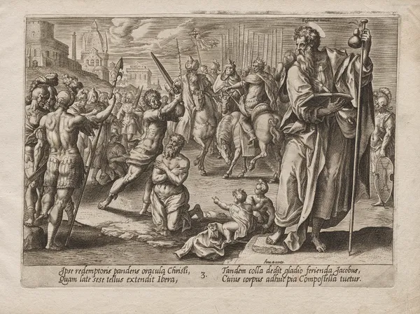 St. James the Great av Hendrick Goltzius
