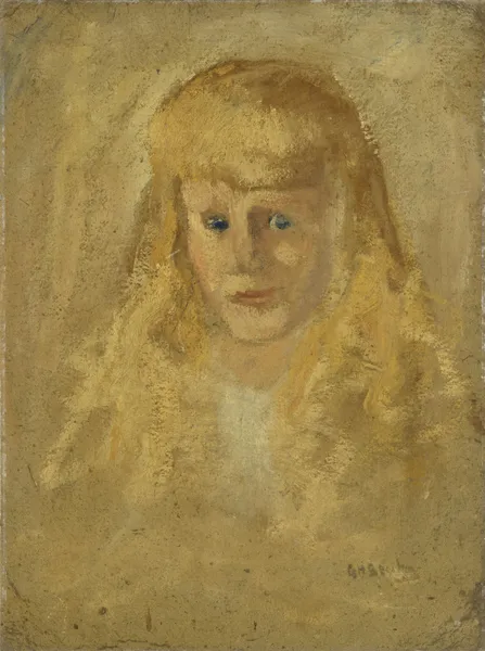 Marie Anne Henriette Breitner (geb.1882-06-14), the Painter’s Half-sister av George Hendrik Breitner