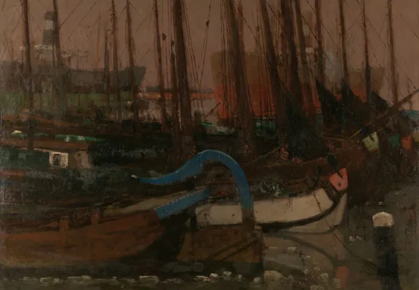 Ships in the Ice av George Hendrik Breitner