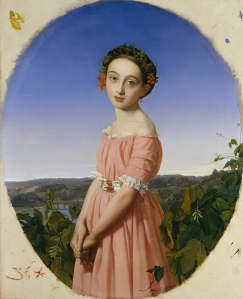 Faustine Léo (1832–1865) av Henri Lehmann
