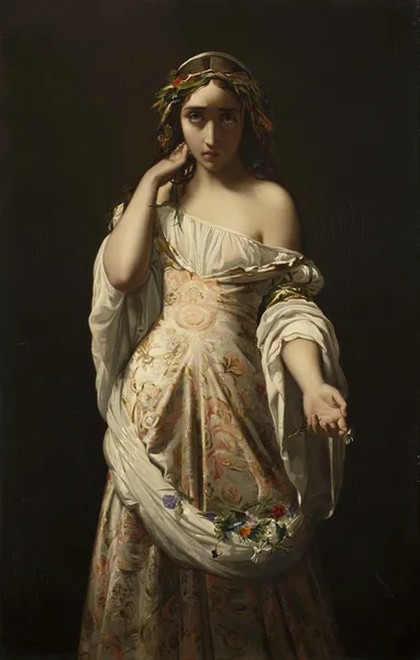 Ophelia av Henri Lehmann