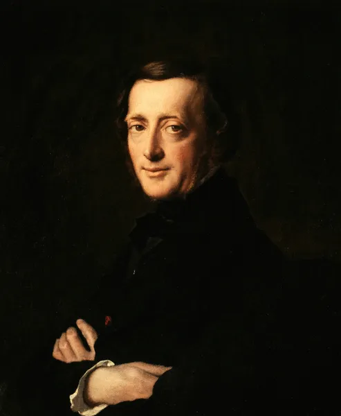 Portrait du Docteur M.G. Worms av Henri Lehmann