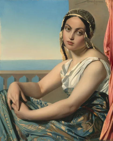 Woman of the Orient av Henri Lehmann