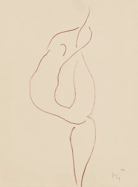 Danseuses acrobate Pl.03 av Henri Matisse