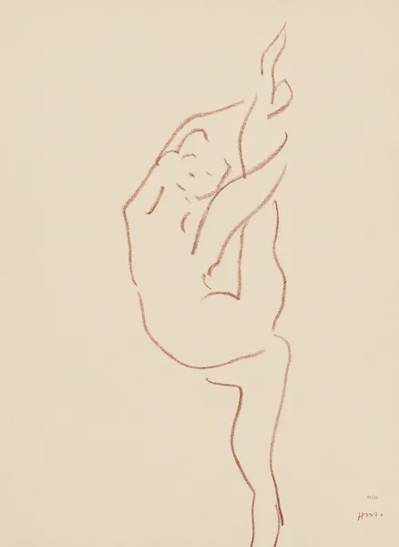 Danseuses acrobate Pl.09 av Henri Matisse